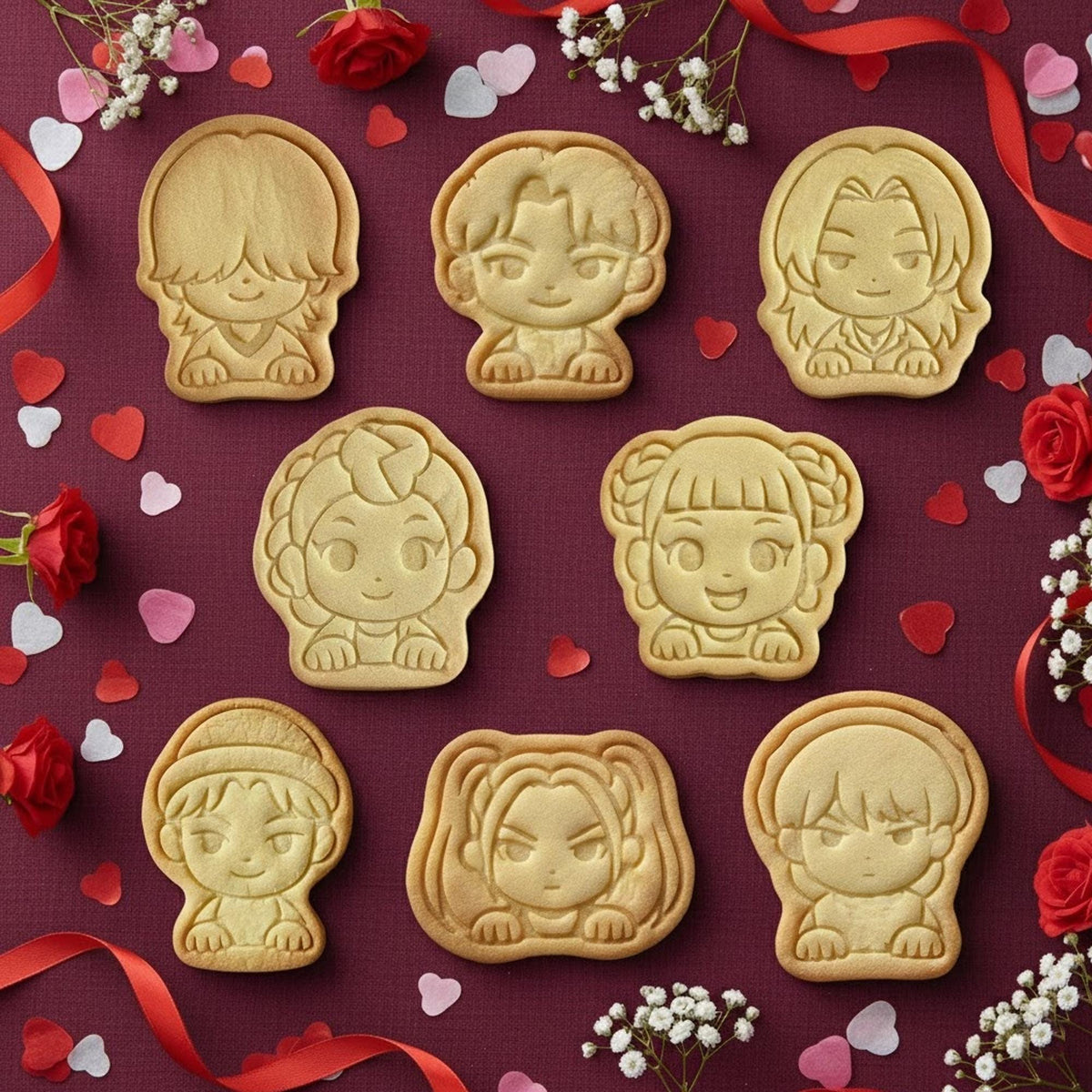 Kpop Girls Cookie Cutter, My Little Soda Pop, Valentine Cookie Cutter, Valentine Gifts