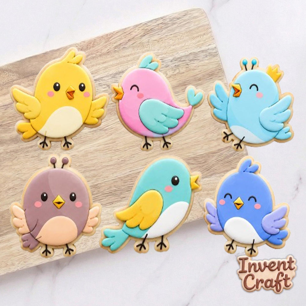 Cute Bird Cookie Cutter Set, Bird Cutter, Baby Showers, Birthday Cookie, Birthday Gifts, Baby Girl Cutter, Fondant Cutter, Summer Cutter